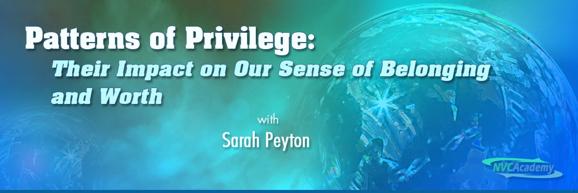 Patterns of Privilege: Their Impact on Our Sense of Belonging and Worth